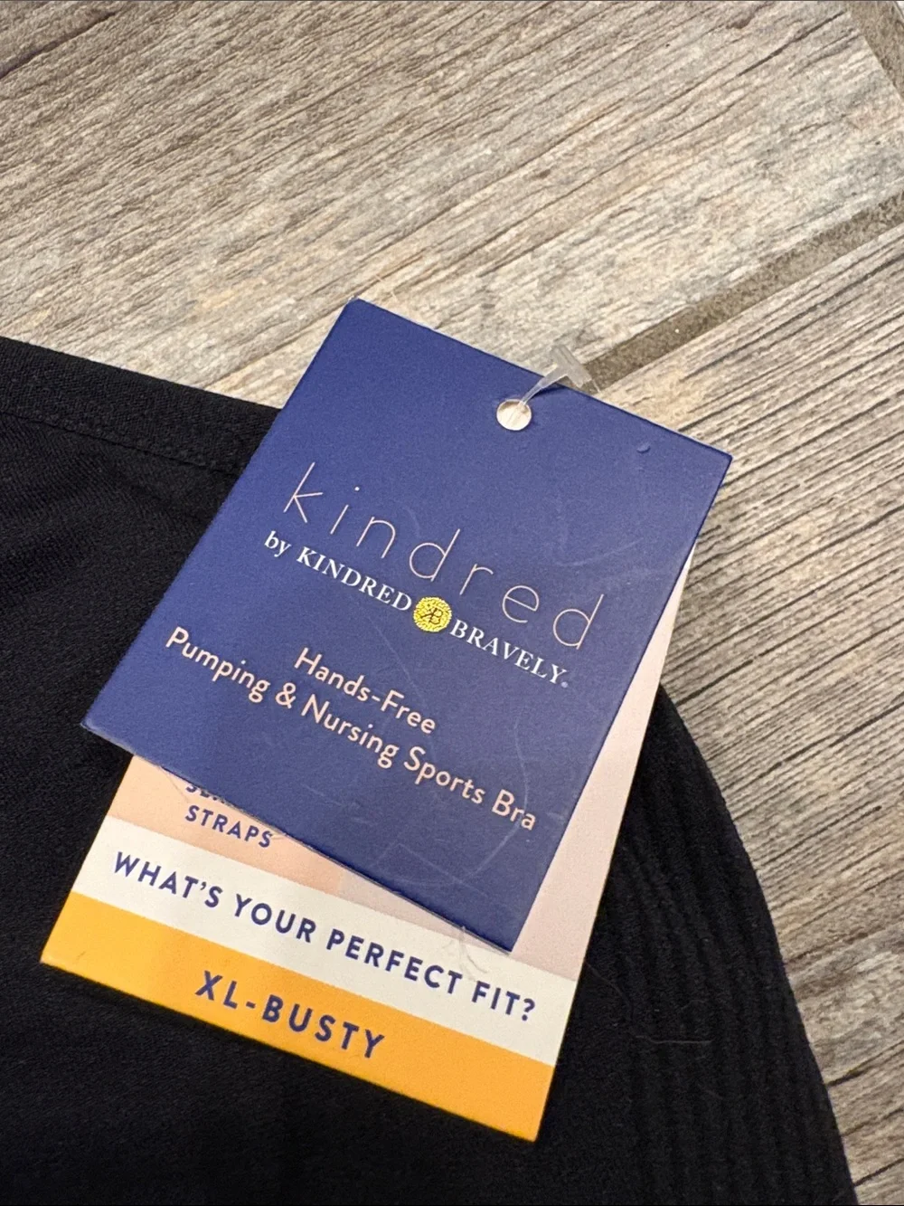 Kindred bravely Nursing & Pumping Bralette — Black size XL busty